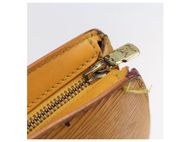 LOUIS VUITTON Borsa a Spalla Epi Saint Jacques Gialla M52269 Auth hk3135 Giallo - vista 10