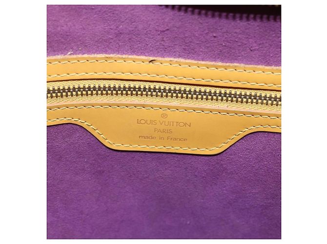 LOUIS VUITTON Borsa a Spalla Epi Saint Jacques Gialla M52269 Auth hk3135 Giallo - vista 18