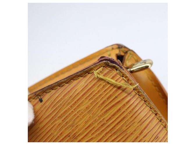 LOUIS VUITTON Borsa a Spalla Epi Saint Jacques Gialla M52269 Auth hk3135 Giallo - vista 9