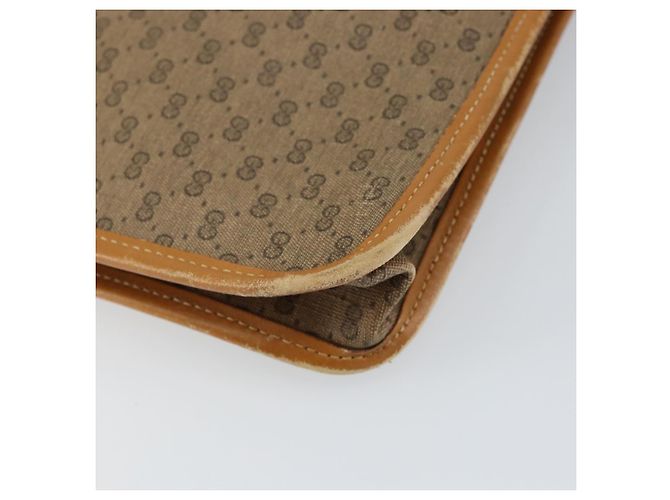 GUCCI Micro GG Supreme Web Sherry Line Tasche aus PVC Beige 017 115 4126 Auth 146005 Golden - Ansicht 16