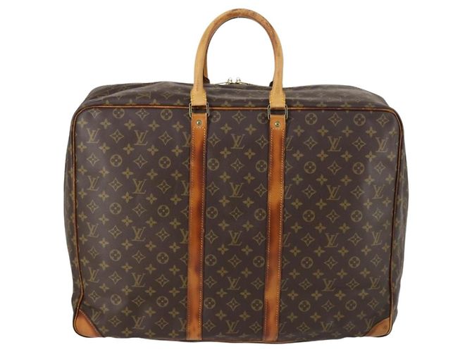 LOUIS VUITTON Borsa Boston Monogram Sirius 55 M41404 LV Auth 140259 Monogramma - vista 2