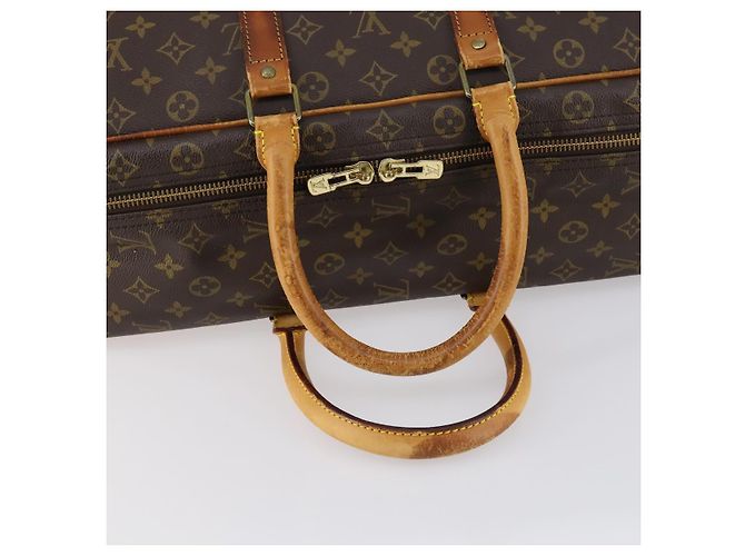 LOUIS VUITTON Borsa Boston Monogram Sirius 55 M41404 LV Auth 140259 Monogramma - vista 7