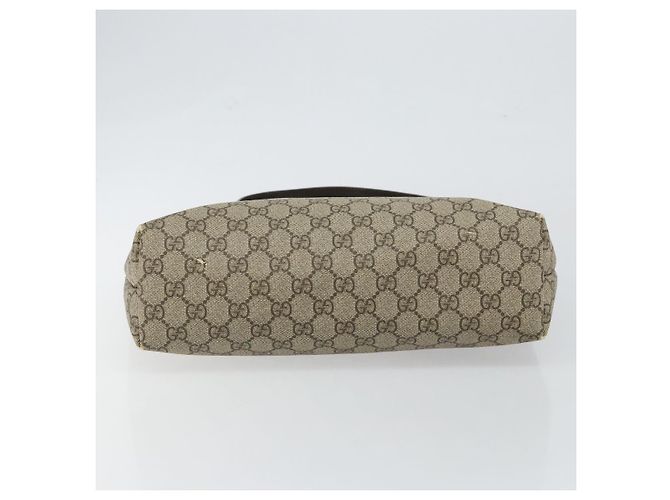 Gucci Borsa Tote GG Supreme in PVC pelle beige Auth ep11190 - vista 5