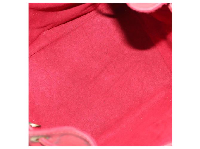 Noe LOUIS VUITTON Borsa a Spalla Petit Noé Epi Rossa M44107 LV Auth 147352 Rosso - vista 11