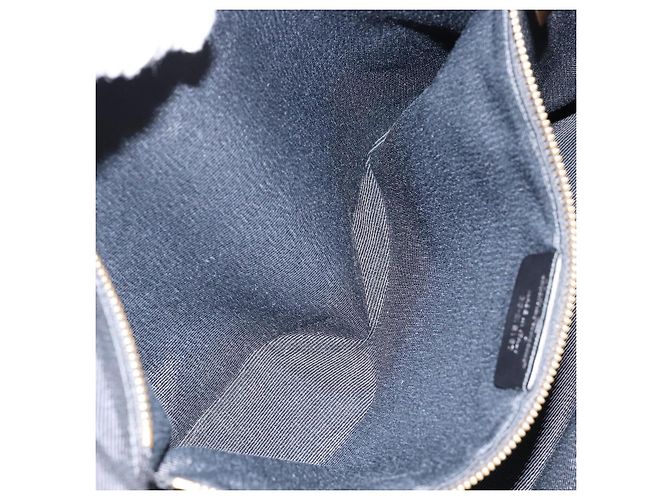 Borsa Tote Salvatore Ferragamo in nylon nero e oro Auth bs29903 D'oro - vista 21