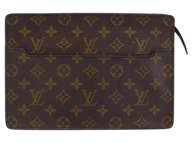 LOUIS VUITTON Pochette Uomo Monogram Borsa a Clutch M51795 LV Auth th6411 Monogramma - vista 13