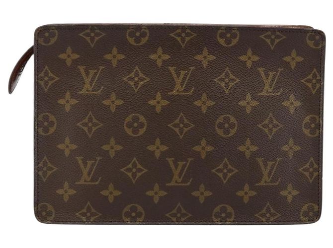 LOUIS VUITTON Pochette Uomo Monogram Borsa a Clutch M51795 LV Auth th6411 Monogramma - vista 2