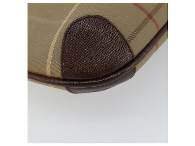 Autre Marque Borsa Tote Nova Check in tela beige e oro Auth bs29992 di Burberrys D'oro - vista 14