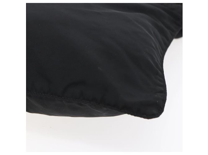 Borsa a Spalla PRADA in Nylon Nero Argento Autentica bs31158 - vista 16