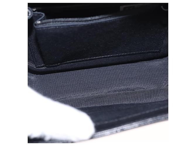 Borsa a mano GIVENCHY in pelle nera e oro Auth ka009 Nero D'oro - vista 12