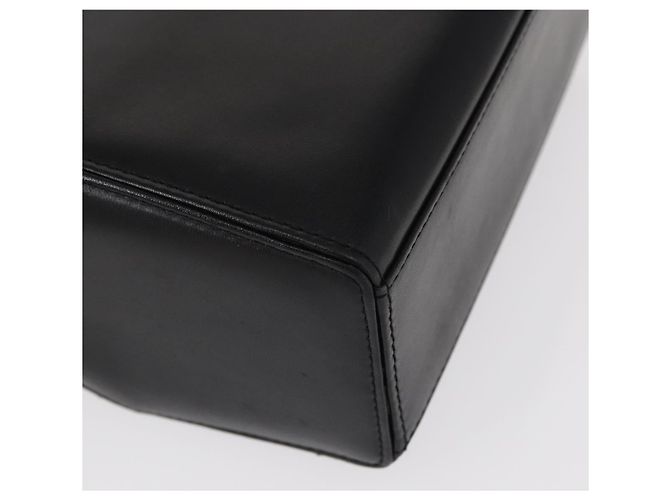 Borsa a mano GIVENCHY in pelle nera e oro Auth ka009 Nero D'oro - vista 15