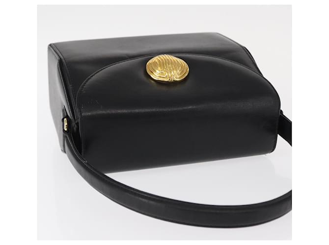 Borsa a mano GIVENCHY in pelle nera e oro Auth ka009 Nero D'oro - vista 6