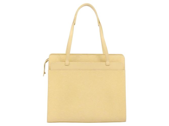 LOUIS VUITTON Borsa Tote Epi Croisette PM Vaniglia M5249A LV Auth BA7922 - vista 2