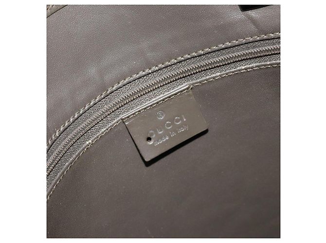 GUCCI Tote Bag Satin Braun Silber 002 1098 Auth bs30953 - Ansicht 19