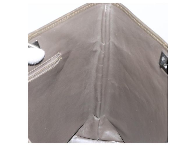 GUCCI Tote Bag Satin Braun Silber 002 1098 Auth bs30953 - Ansicht 20