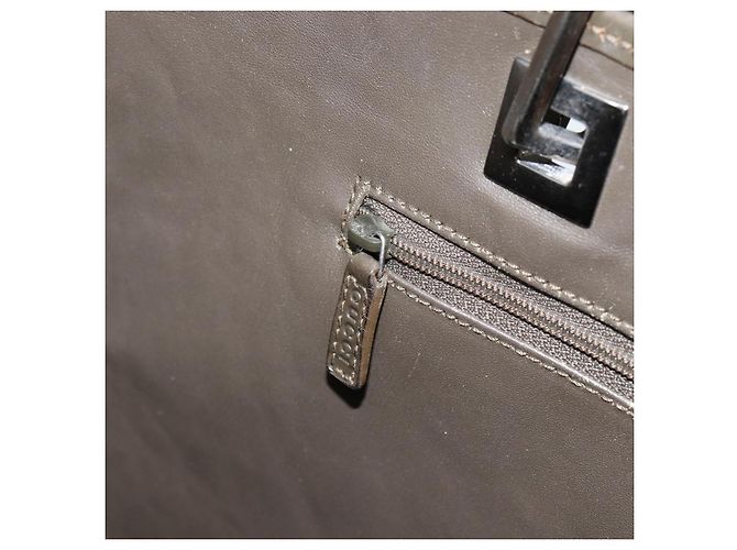 GUCCI Tote Bag Satin Braun Silber 002 1098 Auth bs30953 - Ansicht 22