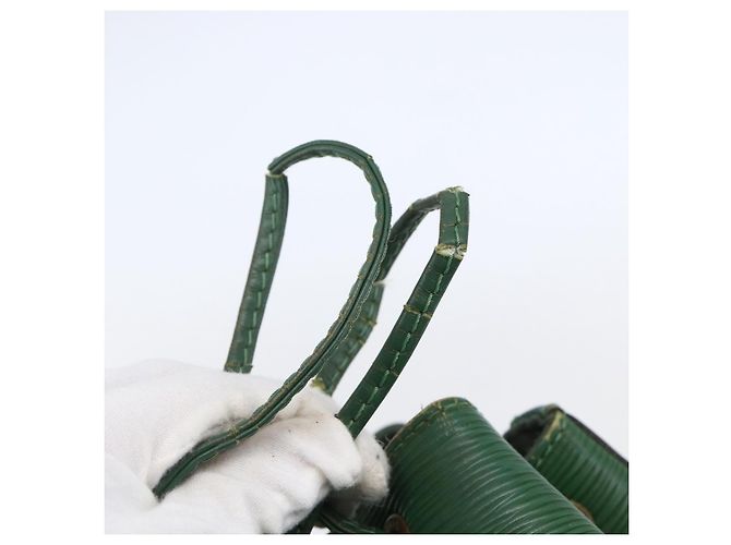 LOUIS VUITTON Borsa a Spalla Epi Noe Verde M44004 LV Auth 145661 - vue 10
