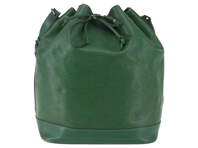 LOUIS VUITTON Borsa a Spalla Epi Noe Verde M44004 LV Auth 145661 - vue 13