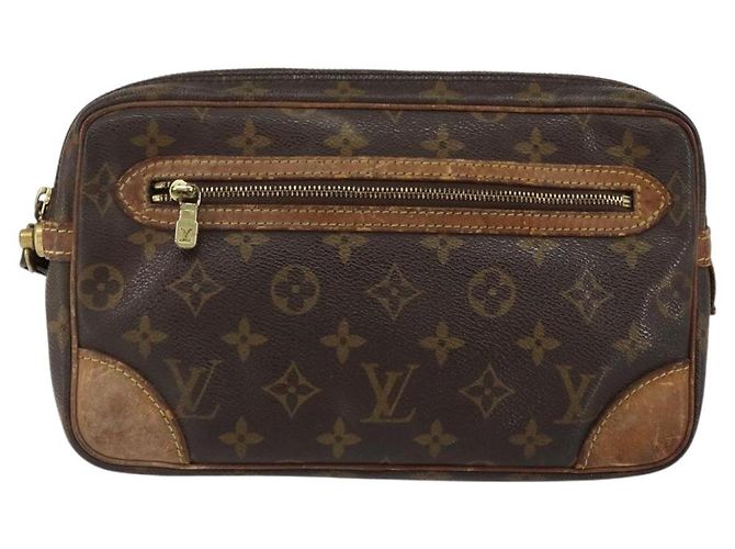LOUIS VUITTON Clutch Marly Dragonne GM Monogram M51825 LV Auth bs30865 Monogramma - vista 13