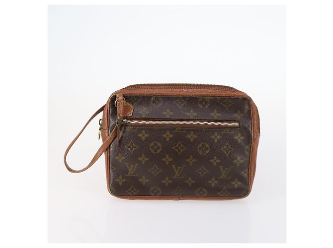 LOUIS VUITTON Borsa Clutch Monogram 2Set LV Auth gh1003 Monogramma - vista 2