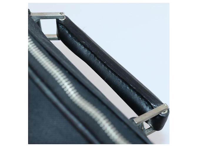 Valigia Salvatore Ferragamo in tela nera e argento Auth bs29676 Nero - vista 15