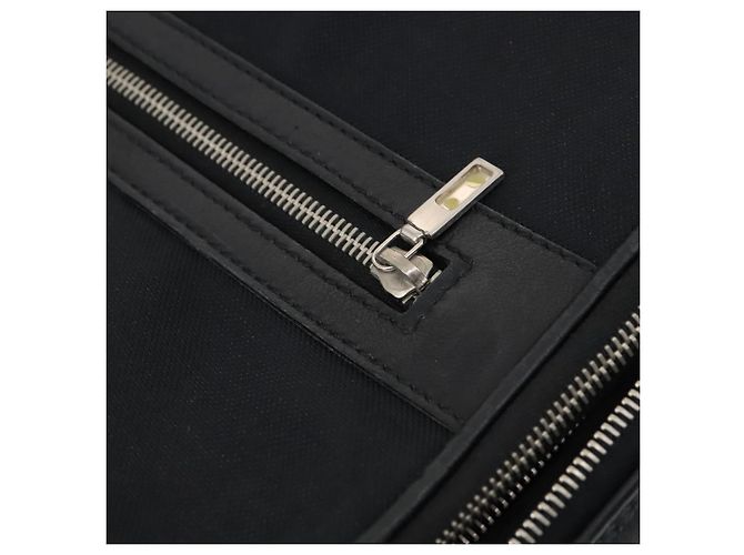 Valigia Salvatore Ferragamo in tela nera e argento Auth bs29676 Nero - vista 28