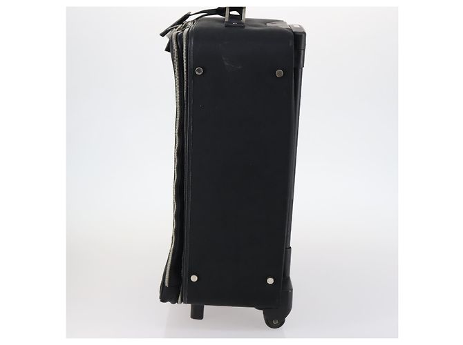 Valigia Salvatore Ferragamo in tela nera e argento Auth bs29676 Nero - vista 3