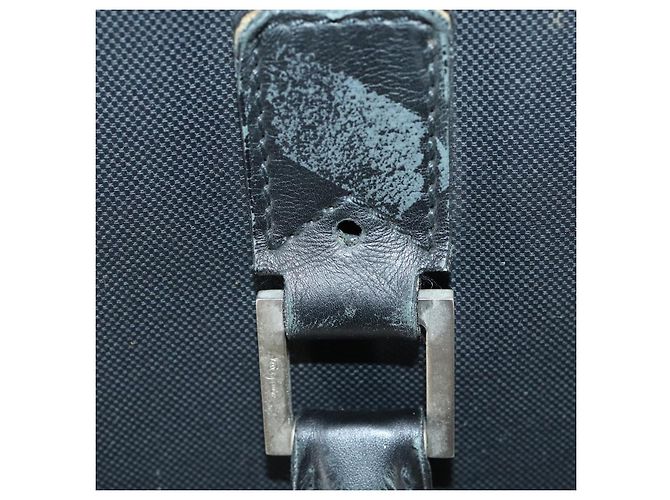 Valigia Salvatore Ferragamo in tela nera e argento Auth bs29676 Nero - vista 5