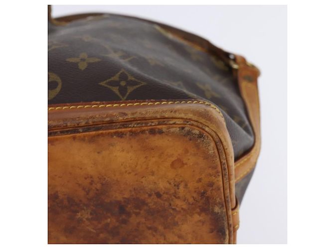 Noe LOUIS VUITTON Mini Noé Monogram Borsa a Mano M42227 LV Auth 145392 Monogramma - vista 14
