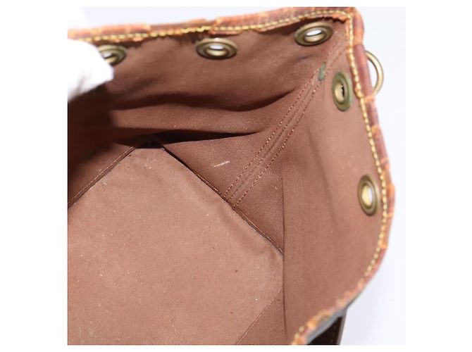 Noe LOUIS VUITTON Mini Noé Monogram Borsa a Mano M42227 LV Auth 145392 Monogramma - vista 17