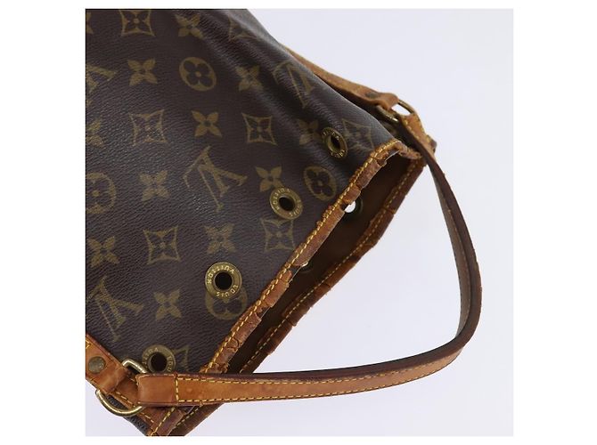 Noe LOUIS VUITTON Mini Noé Monogram Borsa a Mano M42227 LV Auth 145392 Monogramma - vista 6