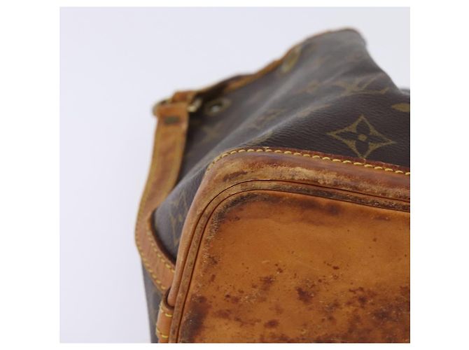 Noe LOUIS VUITTON Mini Noé Monogram Borsa a Mano M42227 LV Auth 145392 Monogramma - vista 9