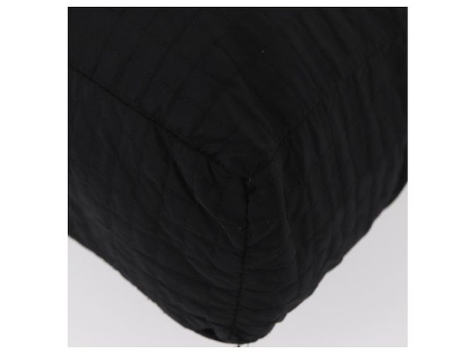 PRADA Bolsa de mão em nylon preto prata Auth ka079 - vista 17