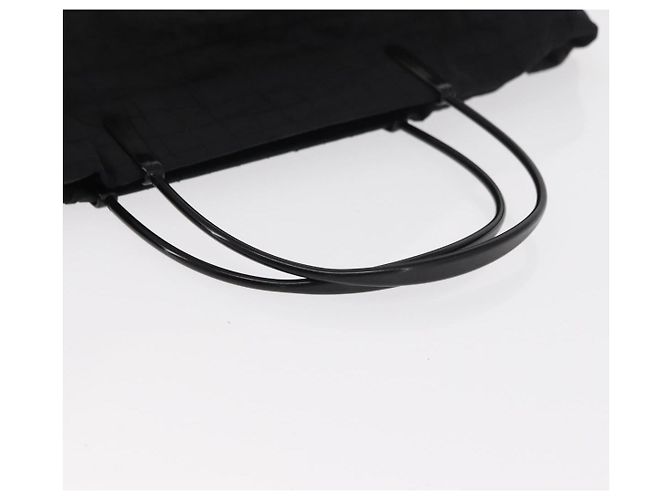 PRADA Bolsa de mão em nylon preto prata Auth ka079 - vista 7