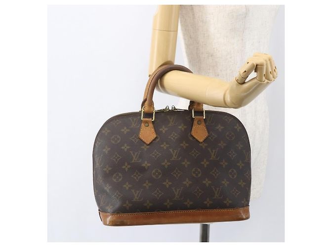 LOUIS VUITTON Borsa a Mano Monogram Alma M51130 LV Auth 156974 Monogramma - vista 21