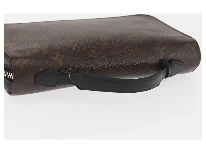 LOUIS VUITTON Zippy XL Langbörse Monogram Macassar M61506 Auth LV 145534 Monogramm - Ansicht 6