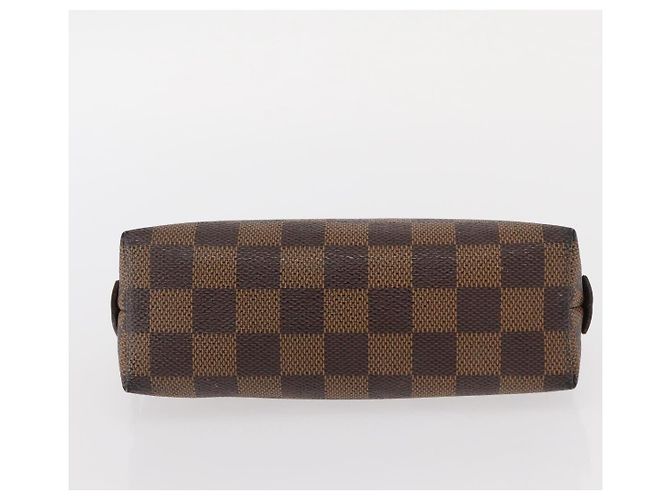 LOUIS VUITTON Pochette Cosmetica PM Damier Ebene N47516 Auth LV 155421 - vista 6