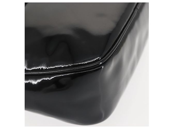 Vala Schultertasche Emaille Schwarz Gold Salvatore Ferragamo Auth gh815 Golden - Ansicht 8