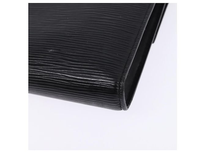 LOUIS VUITTON Epi Pochette Arche Borsa a Spalla Nera M52572 LV Auth 144945 Nero - vista 18