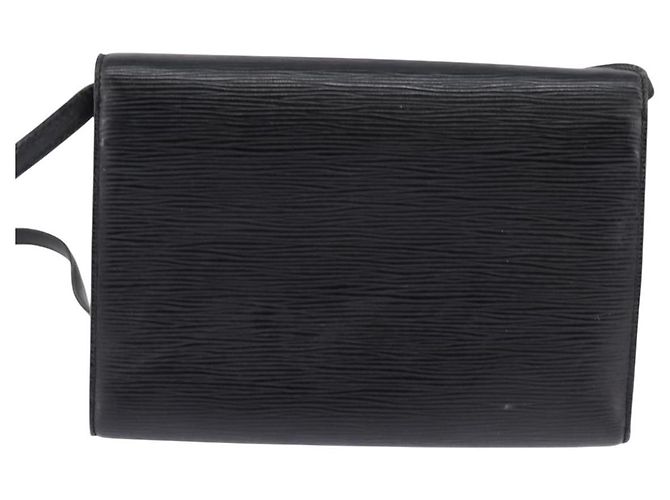 LOUIS VUITTON Epi Pochette Arche Borsa a Spalla Nera M52572 LV Auth 144945 Nero - vista 2