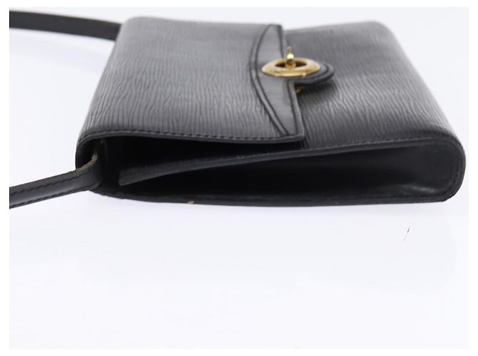 LOUIS VUITTON Epi Pochette Arche Borsa a Spalla Nera M52572 LV Auth 144945 Nero - vista 3