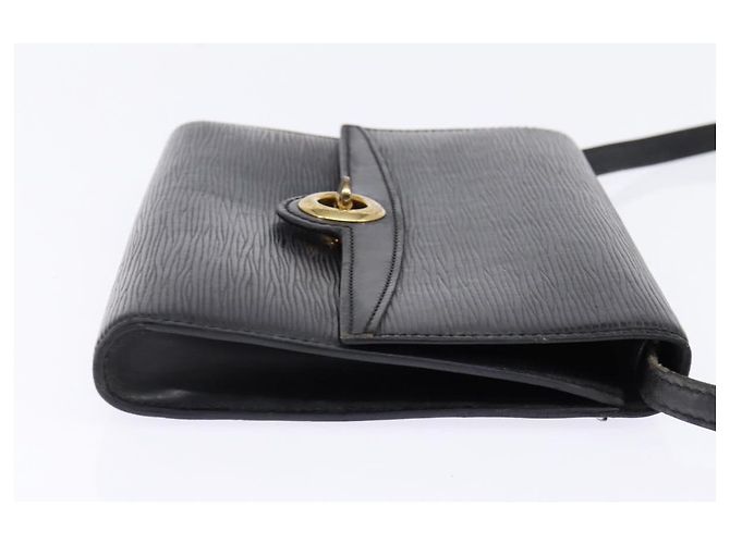 LOUIS VUITTON Epi Pochette Arche Borsa a Spalla Nera M52572 LV Auth 144945 Nero - vista 4