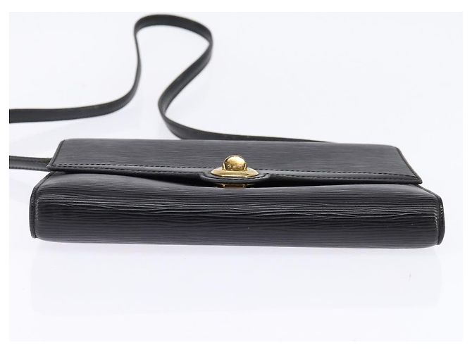 LOUIS VUITTON Epi Pochette Arche Borsa a Spalla Nera M52572 LV Auth 144945 Nero - vista 5