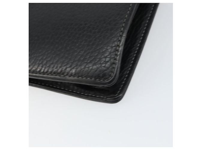 Autre Marque Borsa a mano in pelle nera Burberrys Auth ka790 Nero - vista 10