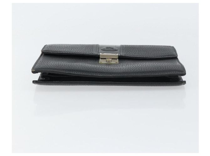 Autre Marque Borsa a mano in pelle nera Burberrys Auth ka790 Nero - vista 7