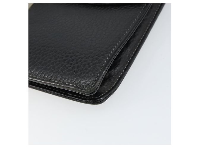 Autre Marque Borsa a mano in pelle nera Burberrys Auth ka790 Nero - vista 8