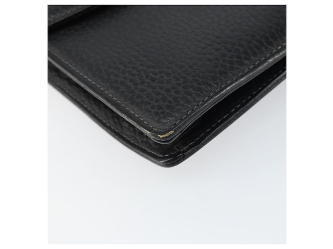 Autre Marque Borsa a mano in pelle nera Burberrys Auth ka790 Nero - vista 9