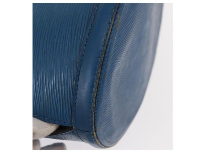 LOUIS VUITTON Bolsa de Ombro Epi Cluny Azul M52255 LV Auth 155917 - vista 15