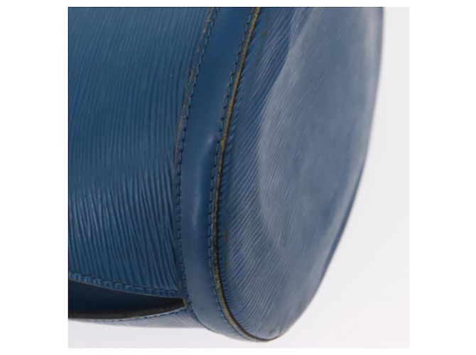 LOUIS VUITTON Bolsa de Ombro Epi Cluny Azul M52255 LV Auth 155917 - vista 16