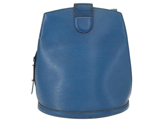 LOUIS VUITTON Bolsa de Ombro Epi Cluny Azul M52255 LV Auth 155917 - vista 2